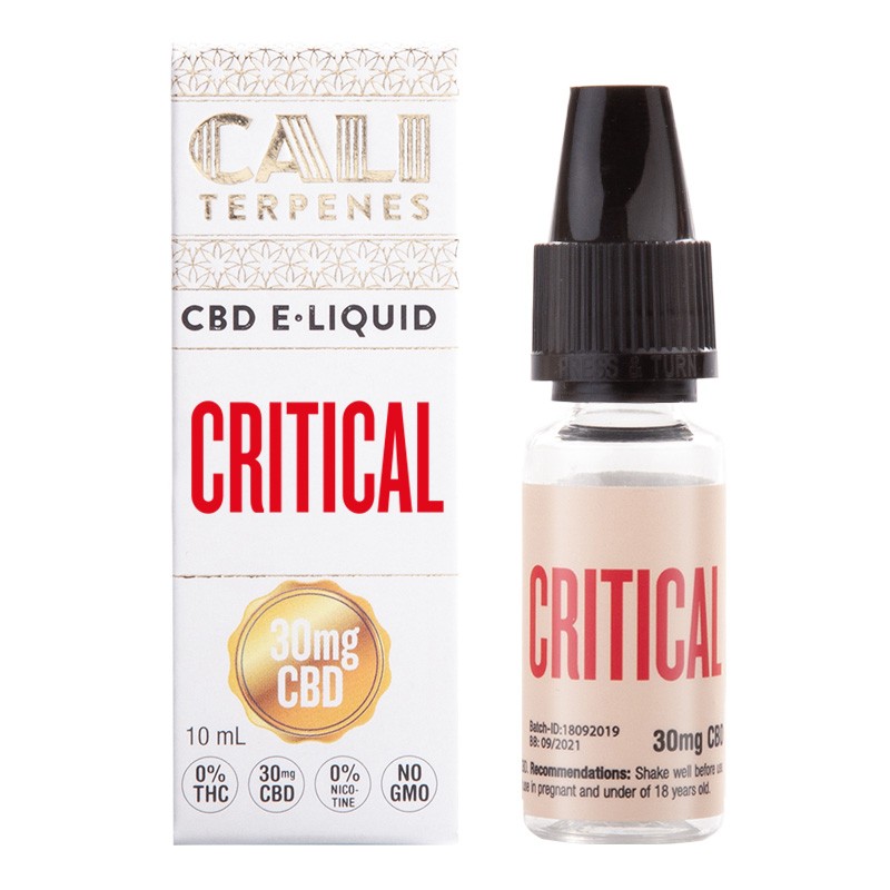 E-liquid CBD Critical - 30mg - Cali Terpenes