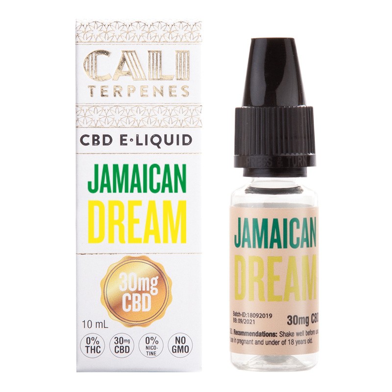 E-liquid CBD Jamaican Dream - 30mg - Cali Terpenes