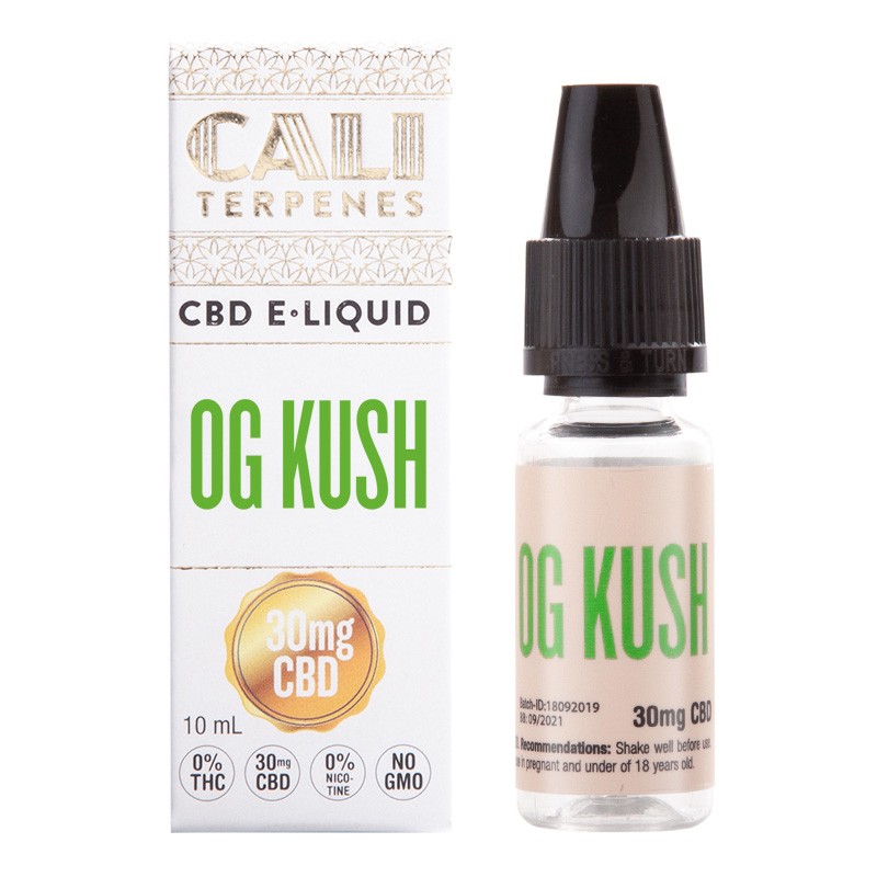 E-liquid CBD OG Kush - 30mg - Cali Terpenes