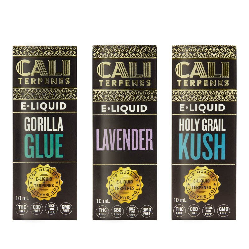 Pack de e-liquids with terpenes Relax - Cali Terpenes