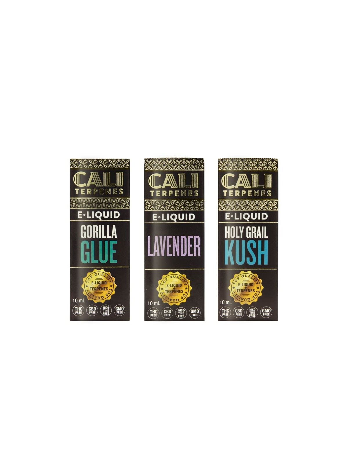 Pack de e-liquids con terpenos Relax - Cali Terpenes
