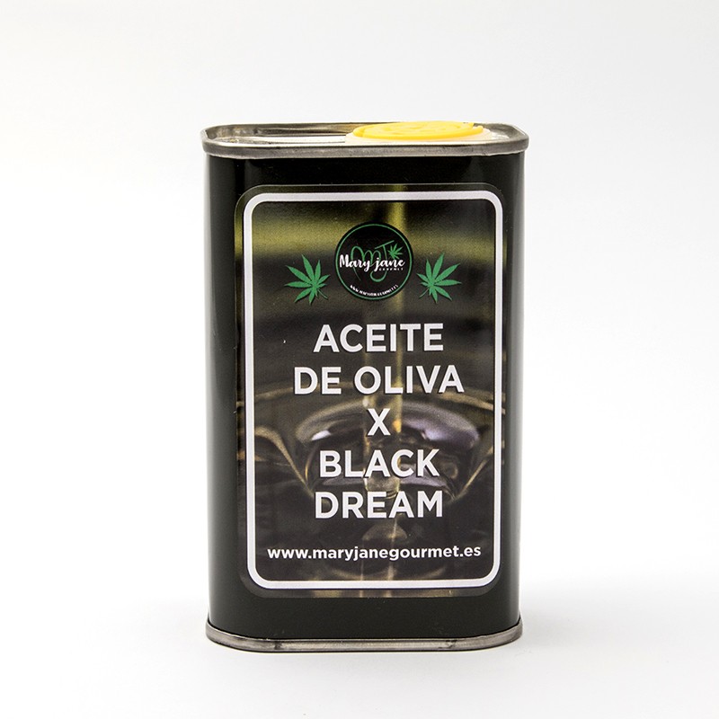 Olive oil with Black Dream terpenes