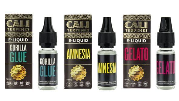 Eliquids with terpenes