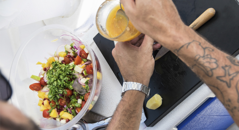 receta de ceviche vegetariano