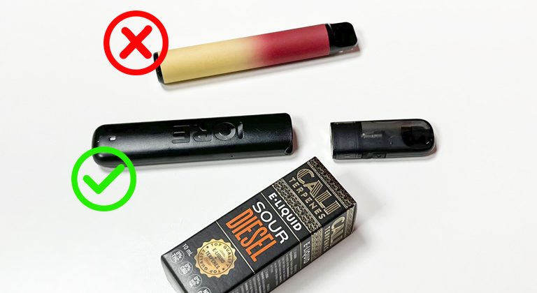 Comparativa: Vapes desechables VS Vapes recargables – EcigMex