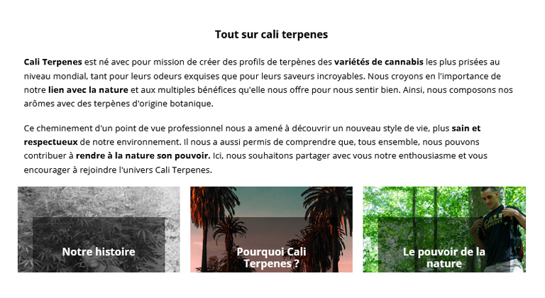 comprar terpenos francia