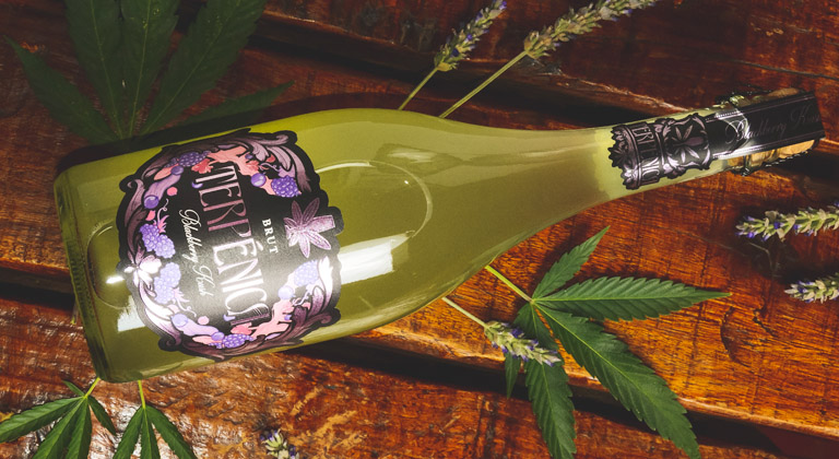 boisson au goût de cannabis